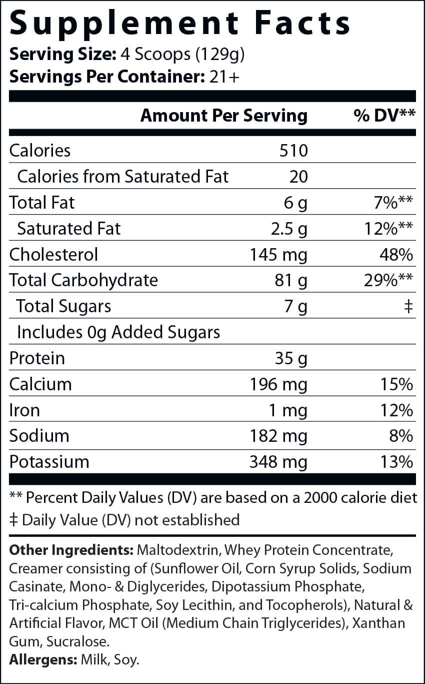 Bulk Up! Mass Gainer